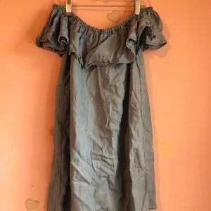 Lulu’s Off the Shoulder Dress!